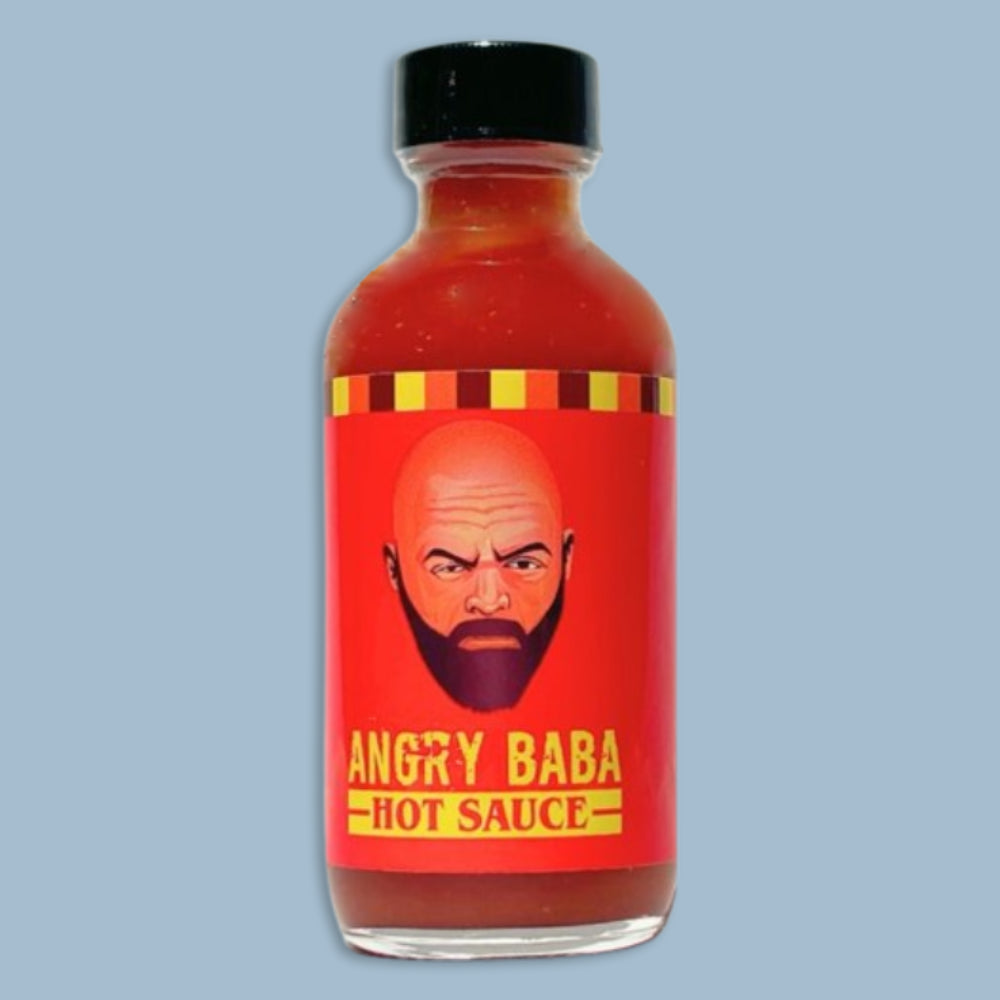 Angry Baba Hot Sauce - 2 FL. OZ