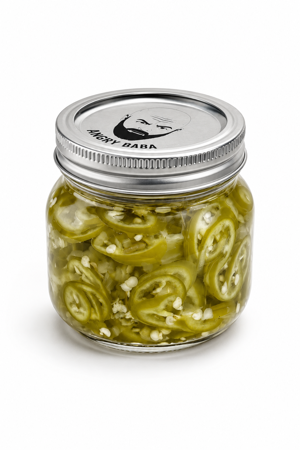 Angry Baba Pickled Serrano Peppers – Limited Run