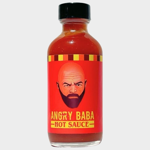 Free Angry Baba Hot Sauce Bottle